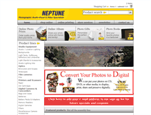 Tablet Screenshot of neptunephoto.com